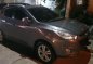 Gray Hyundai Tucson 2010 Automatic Diesel for sale in Quezon City-1