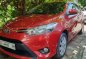 Selling Red Toyota Vios 2018 Manual Gasoline in Quezon City-0