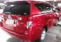 Red Toyota Innova 2017 Manual Diesel for sale in Manila-1