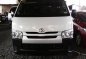 White Toyota Hiace 2017 at 8000 km for sale-1