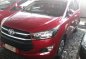 Red Toyota Innova 2017 at 1900 km for sale-3