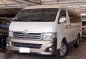 Selling White Toyota Hiace 2013 Automatic Diesel in Makati-2