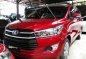 Red Toyota Innova 2017 Manual Diesel for sale in Manila-0