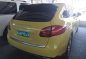 Yellow Porsche Cayenne 2012 at 14000 km for sale-4