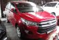 Red Toyota Innova 2017 Manual Diesel for sale in Manila-2