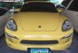 Yellow Porsche Cayenne 2012 at 14000 km for sale-1