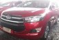 Red Toyota Innova 2017 at 1900 km for sale-1