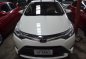 White Toyota Vios 2016 at 8800 km for sale in Manila-2