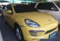 Yellow Porsche Cayenne 2012 at 14000 km for sale-0