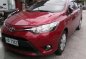 Red Toyota Vios 2016 at 8000 km for sale-4