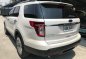 Pearl White Ford Explorer 2014 Automatic Gasoline for sale in Parañaque-1