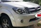 White Toyota Fortuner 2008 at 70000 km for sale-1