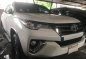 White Toyota Fortuner 2017 Automatic Diesel for sale in Quezon City-1