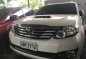 Selling White Toyota Fortuner 2016 Manual Diesel at 12000 km in Quezon City-1