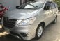 Silver Toyota Innova 2016 for sale Manual-1