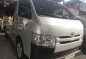 Sell Silver 2019 Toyota Hiace Manual Diesel at 10000 km in Quezon City-1