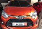 Orange Toyota Wigo 2019 Manual Gasoline for sale in Quezon City-1