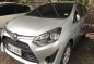 Silver Toyota Wigo 2019 at 3000 km for sale in Quezon City-1