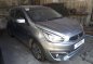 Selling Grey Mitsubishi Mirage 2017 Automatic Gasoline at 18000 km in Makati-0