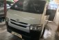 White Toyota Hiace 2017 Manual Diesel for sale in Quezon City-1