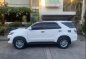 White Toyota Fortuner 2014 at 70000 km for sale in Cebu City-0