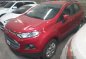 Red Ford Ecosport 2016 Manual Gasoline for sale in Makati-1