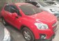 Red Chevrolet Trax 2017 at 13000 km for sale-0