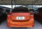 Orange Toyota Vios 2016 Manual Gasoline for sale-5