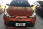 Orange Toyota Vios 2016 Manual Gasoline for sale-1