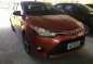 Orange Toyota Vios 2016 Manual Gasoline for sale-0