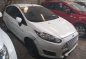 White Ford Fiesta 2016 Automatic Gasoline for sale in Makati-0