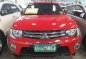 Red Mitsubishi Strada 2013 at 79025 km for sale in Quezon City-1