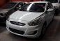 White Hyundai Accent 2018 Automatic Gasoline for sale -1