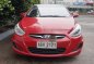 Selling Red Hyundai Accent 2014 Hatchback Automatic Diesel in Manila-0