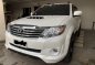 Selling Pearlwhite Toyota Fortuner 2015 in Manila-6