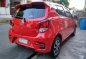 Red Toyota Wigo 2018 Hatchback Automatic Gasoline for sale in Manila-1