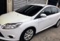 White Ford Focus 2013 at 58000 km for sale -2