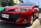 Red Toyota Vios 2018 Sedan Automatic Gasoline for sale in Manila-1