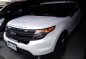 Sell White 2014 Ford Explorer Automatic Gasoline at 40195 km in Pasig-0