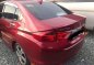 Red Honda City 2017 Sedan at 42000 km for sale -0