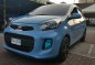 Sell Blue 2016 Kia Picanto Manual in Pasig City-0