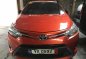 Orange Toyota Vios 2017 for sale in Quezon City-0