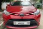 Selling Red Toyota Vios 2017 at 6800 km -0