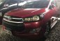Selling Red Toyota Innova 2017 in Quezon City -0