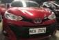 Red Toyota Yaris 2018 for sale in Quezon City -0