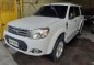 Sell White 2014 Ford Everest Automatic Diesel at 88000 km -1