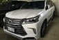 White Lexus Lx 2017 Automatic Diesel for sale-1
