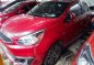 Red Mitsubishi Mirage 2018 Automatic Gasoline for sale-2