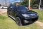 Black Toyota Fortuner 2015 at 37000 km for sale -1