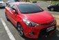 Red Kia Forte 2016 Automatic for sale -0